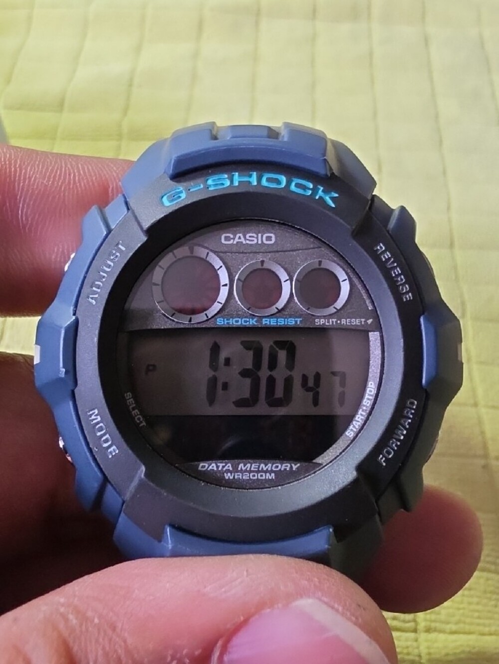 Vintage Casio G-Shock G-3010F-2AV Bue - Tested & Works Great - Picture 10 of 12